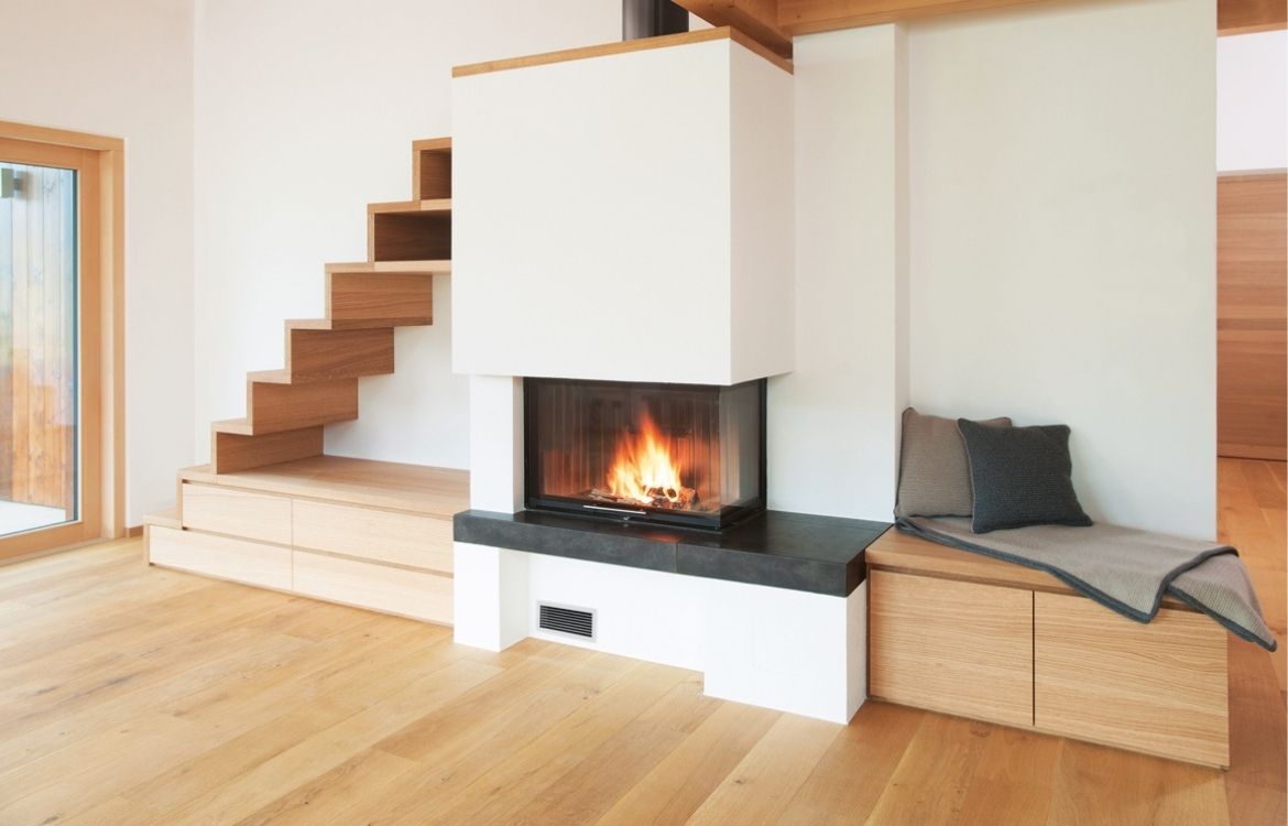 Spartherm Corner Wood Fireplace